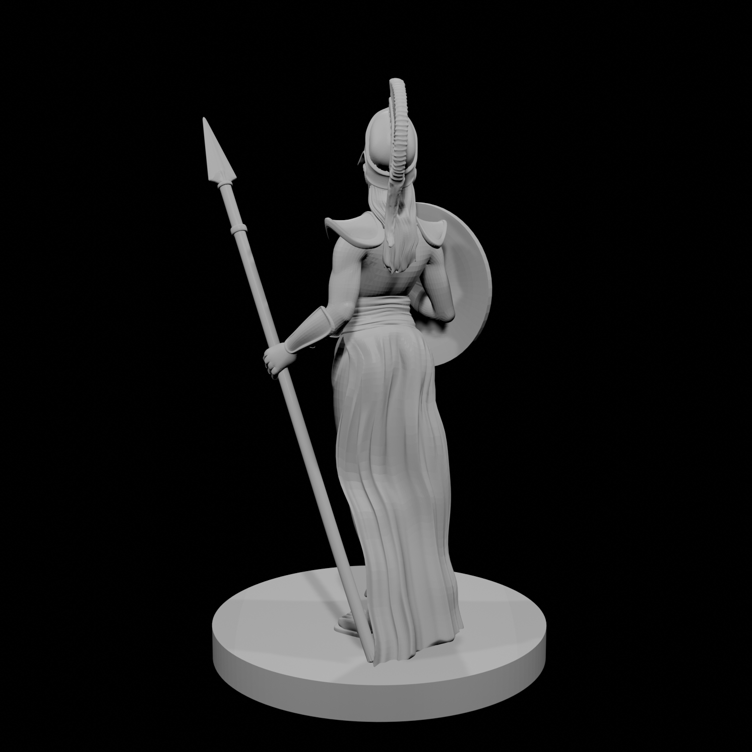 Female Greek Paladin 2