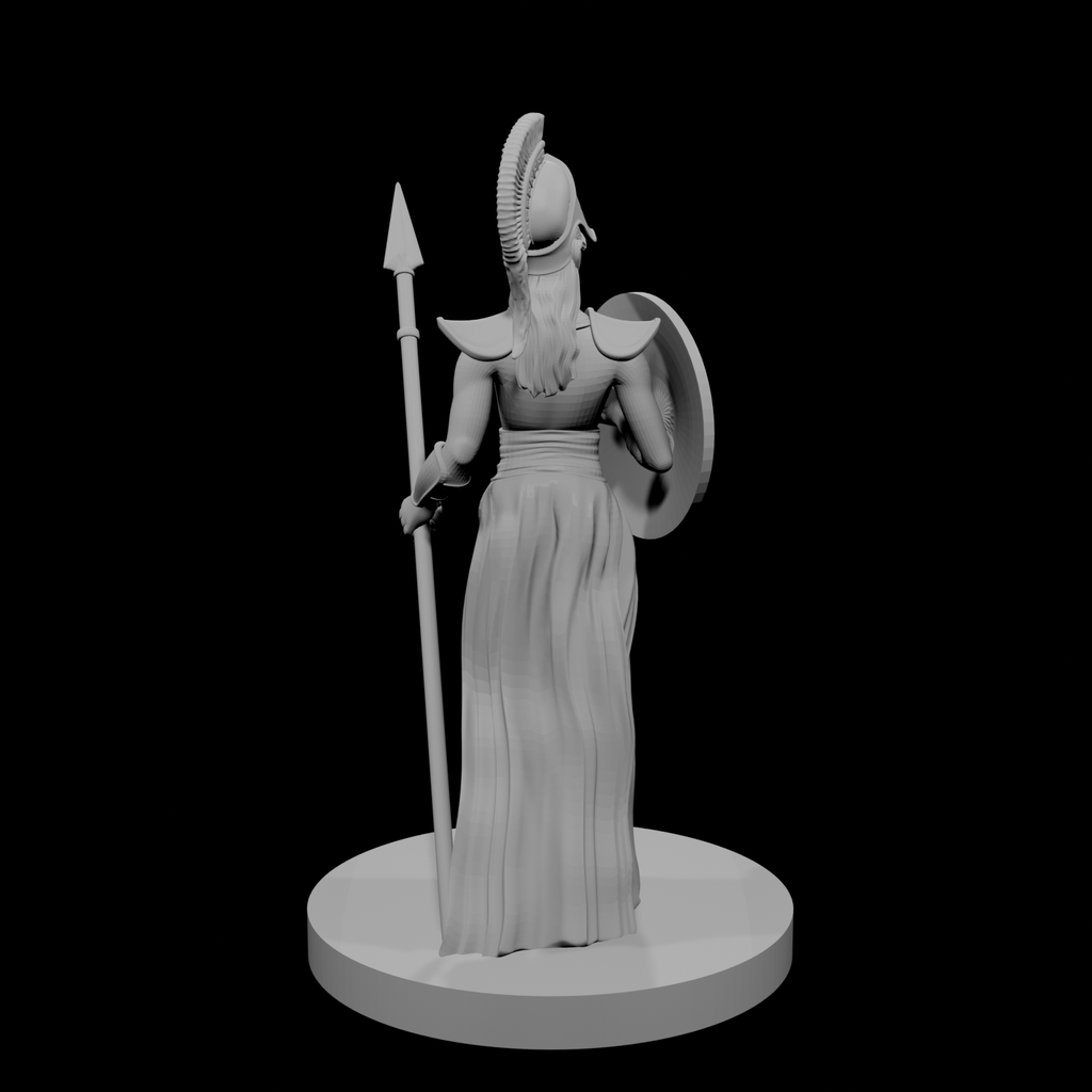 Female Greek Paladin 2