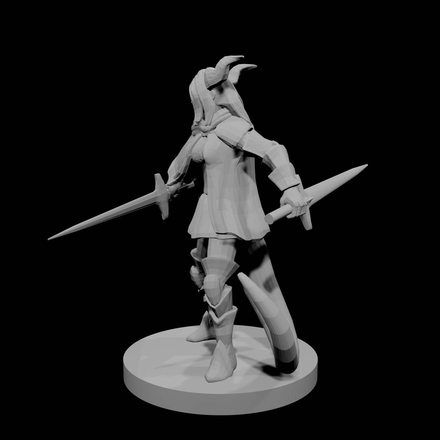 Female  Half Dragon Fighter