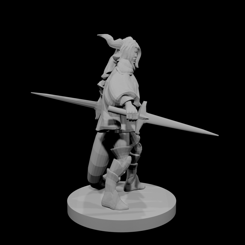 Female  Half Dragon Fighter