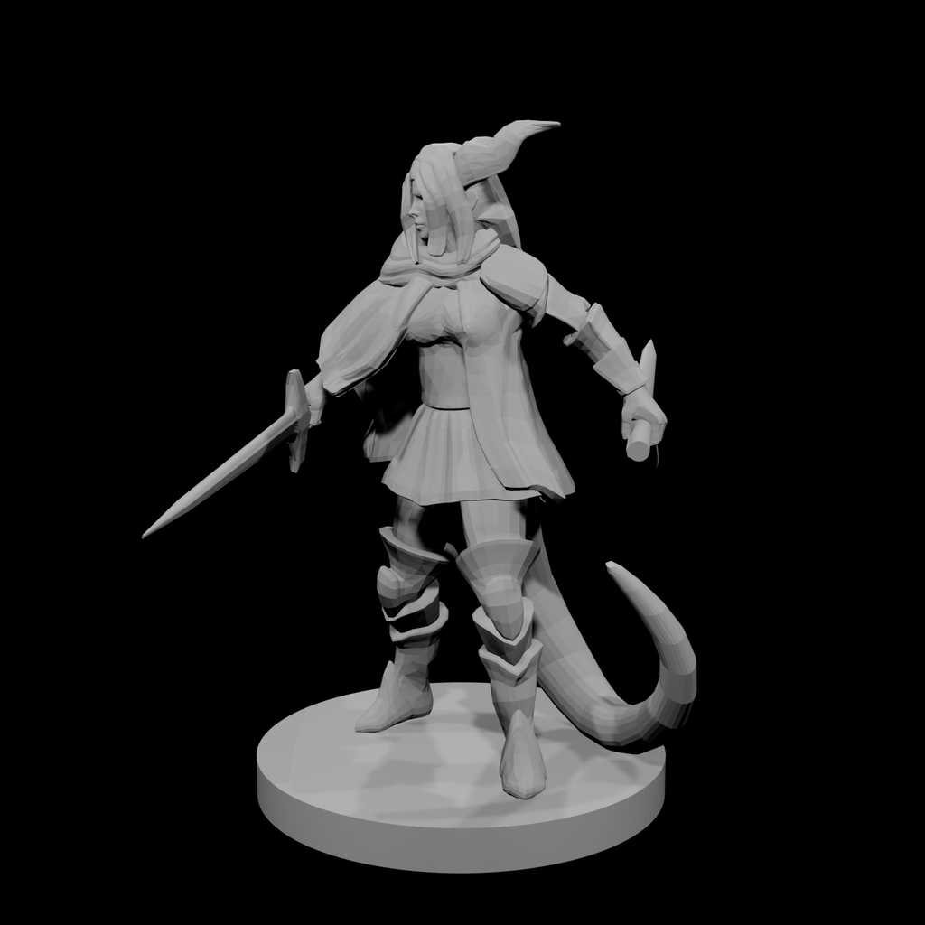 Female  Half Dragon Fighter