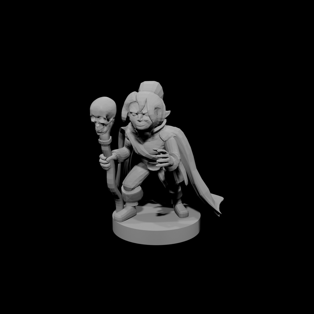 Female Halfling Warlock