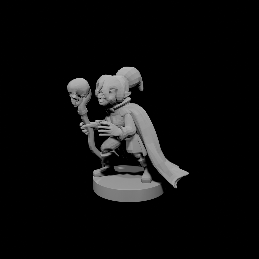 Female Halfling Warlock