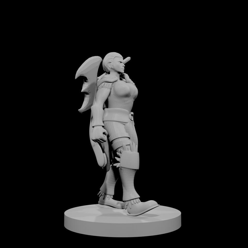 Female Human Barbarian