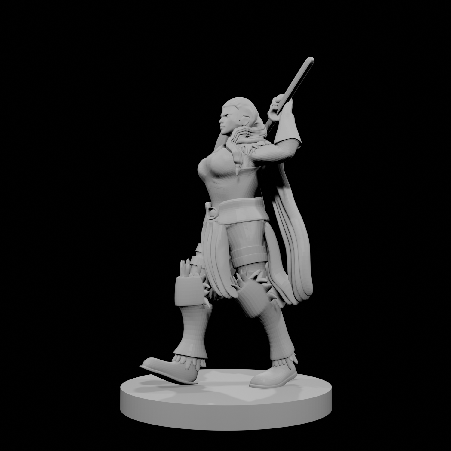Female Human Barbarian