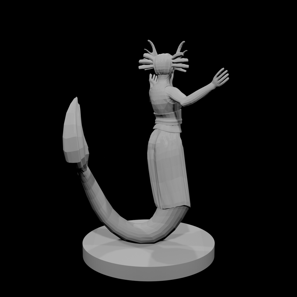 Female Merfolk Waterlancer