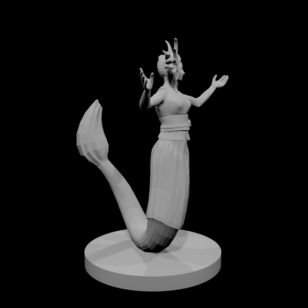 Female Merfolk Waterlancer