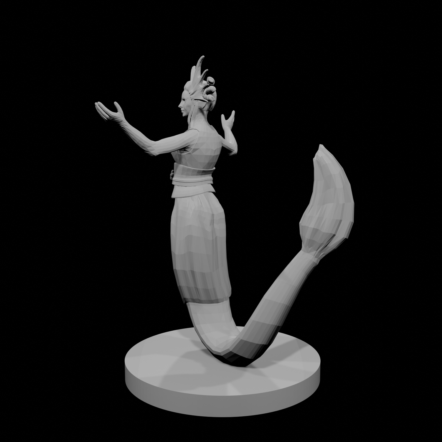 Female Merfolk Waterlancer