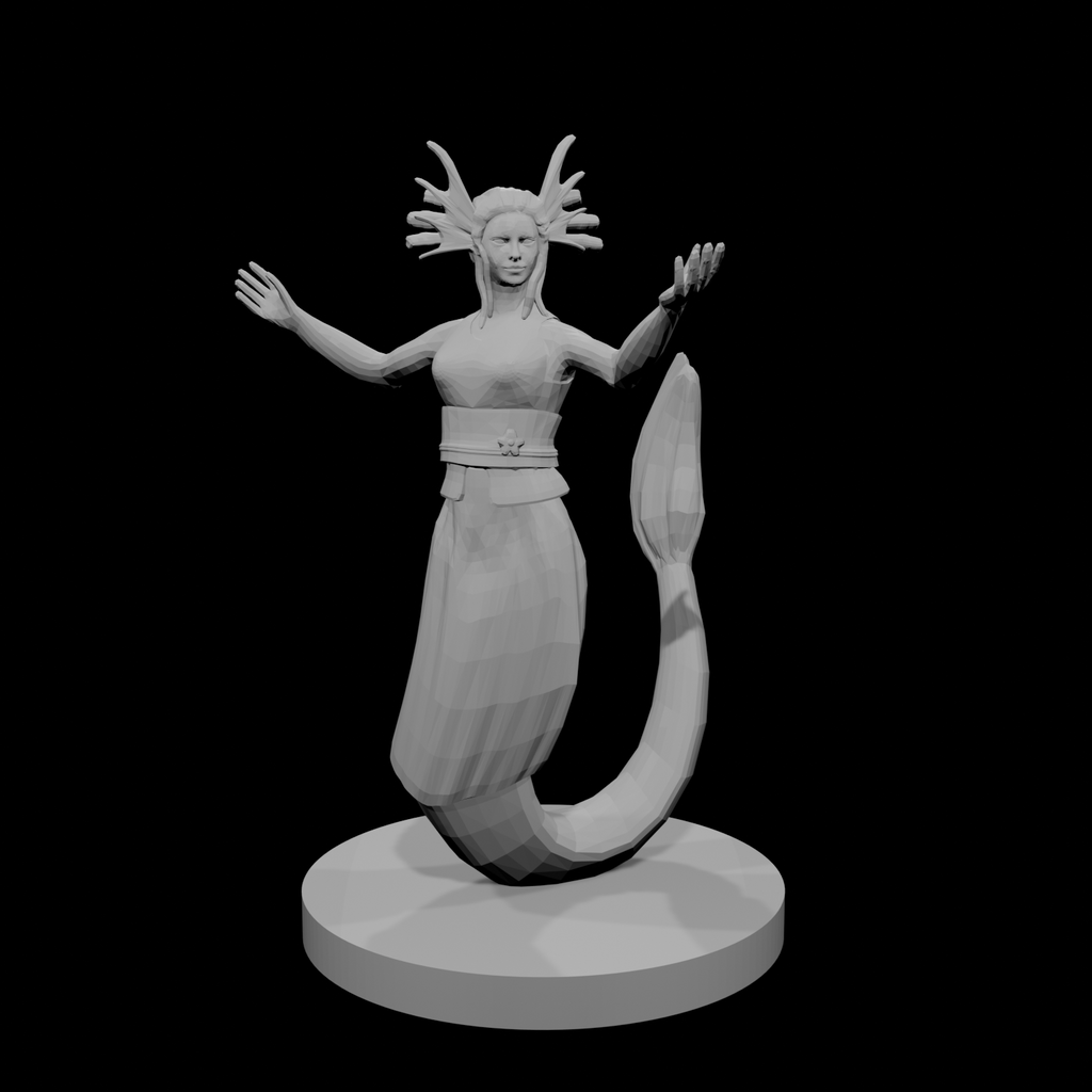 Female Merfolk Waterlancer