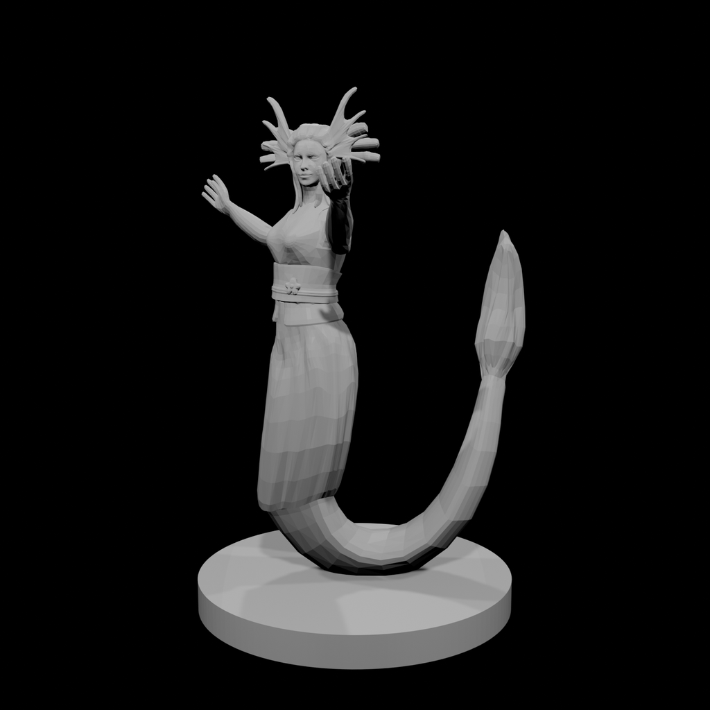 Female Merfolk Waterlancer
