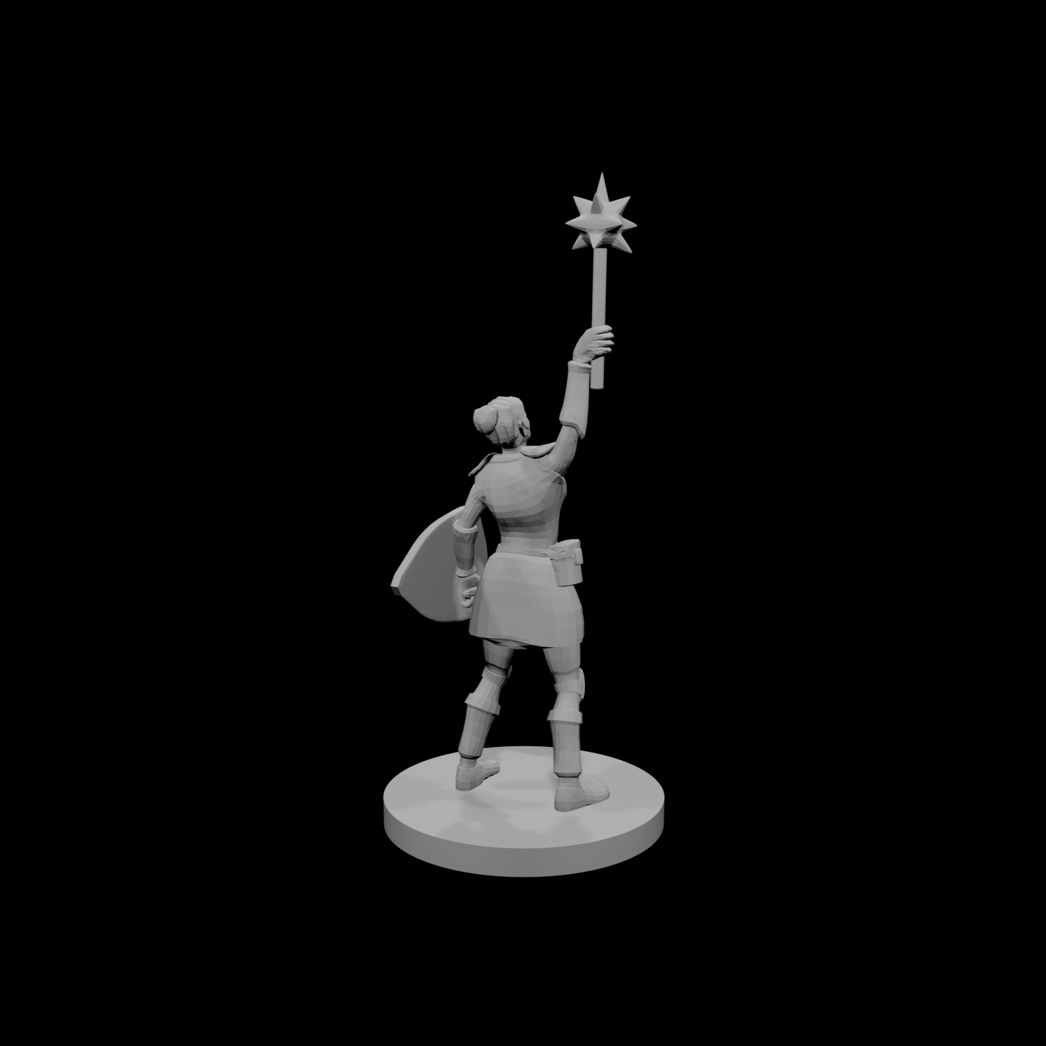 Female Sun Paladin Cleric