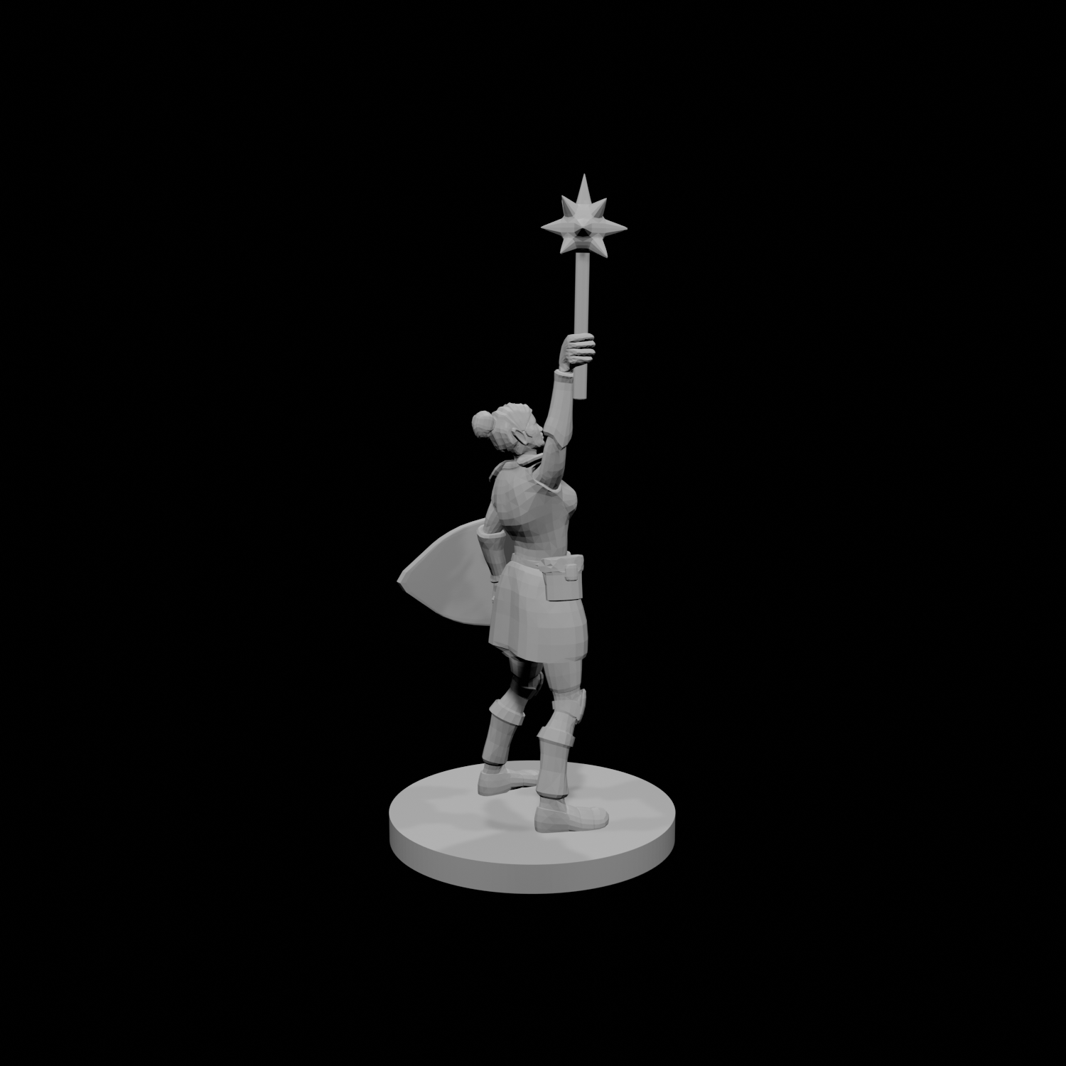Female Sun Paladin Cleric