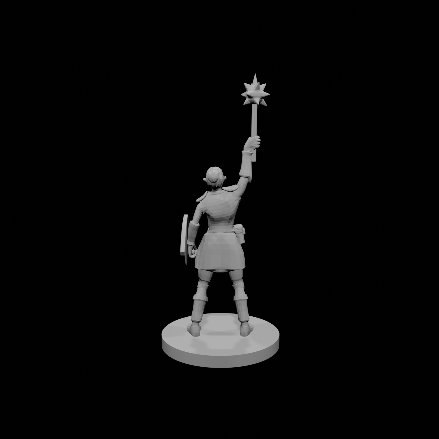 Female Sun Paladin Cleric