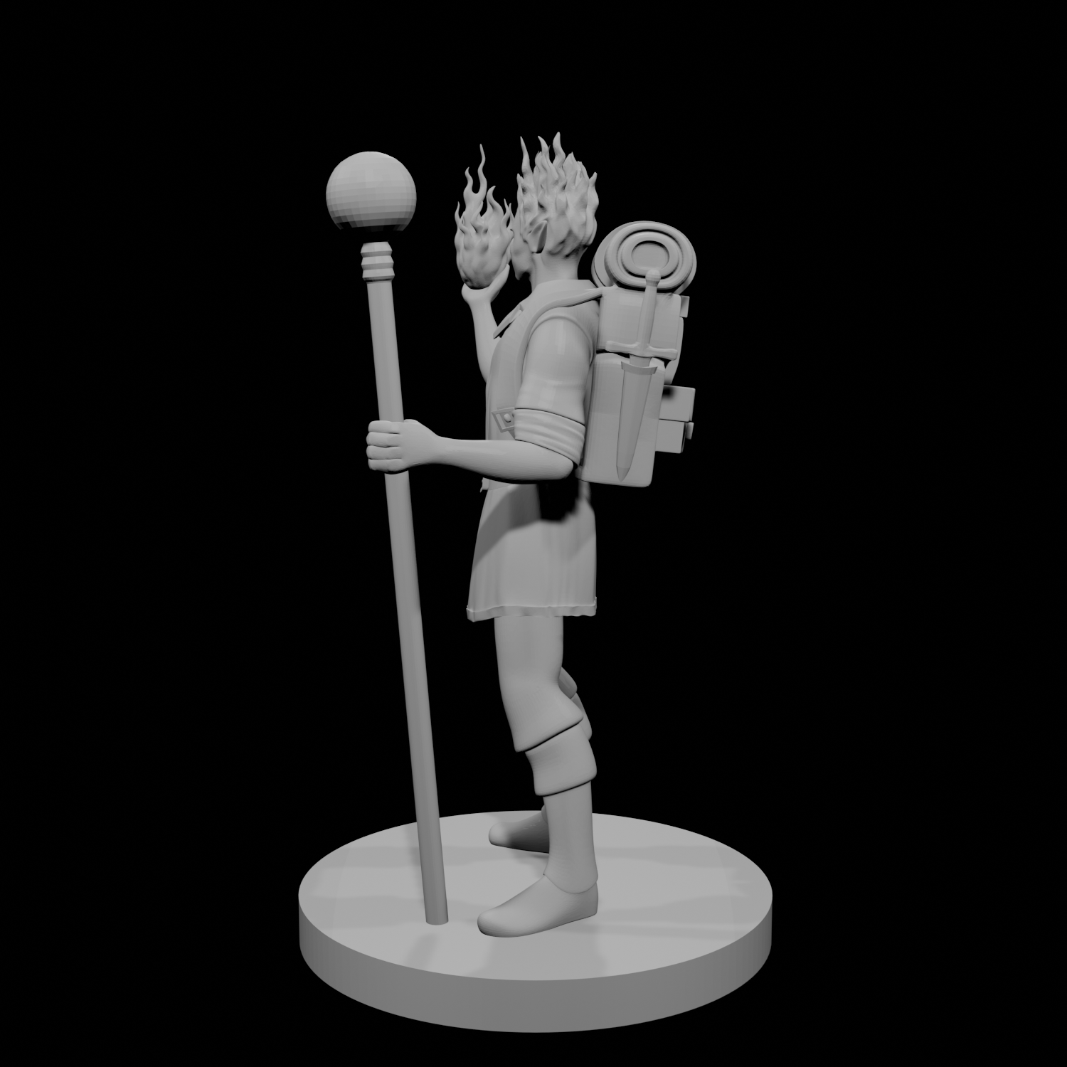 Fire Sorcerer Male
