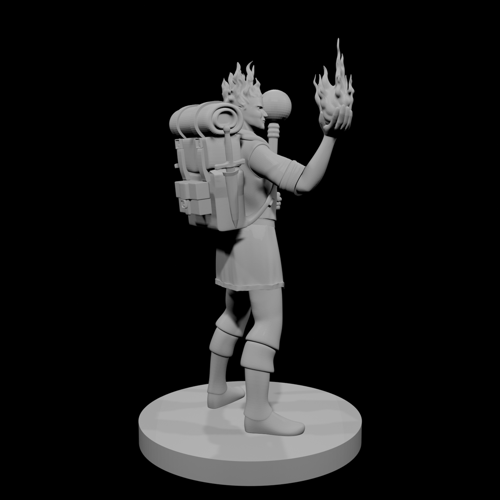 Fire Sorcerer Male