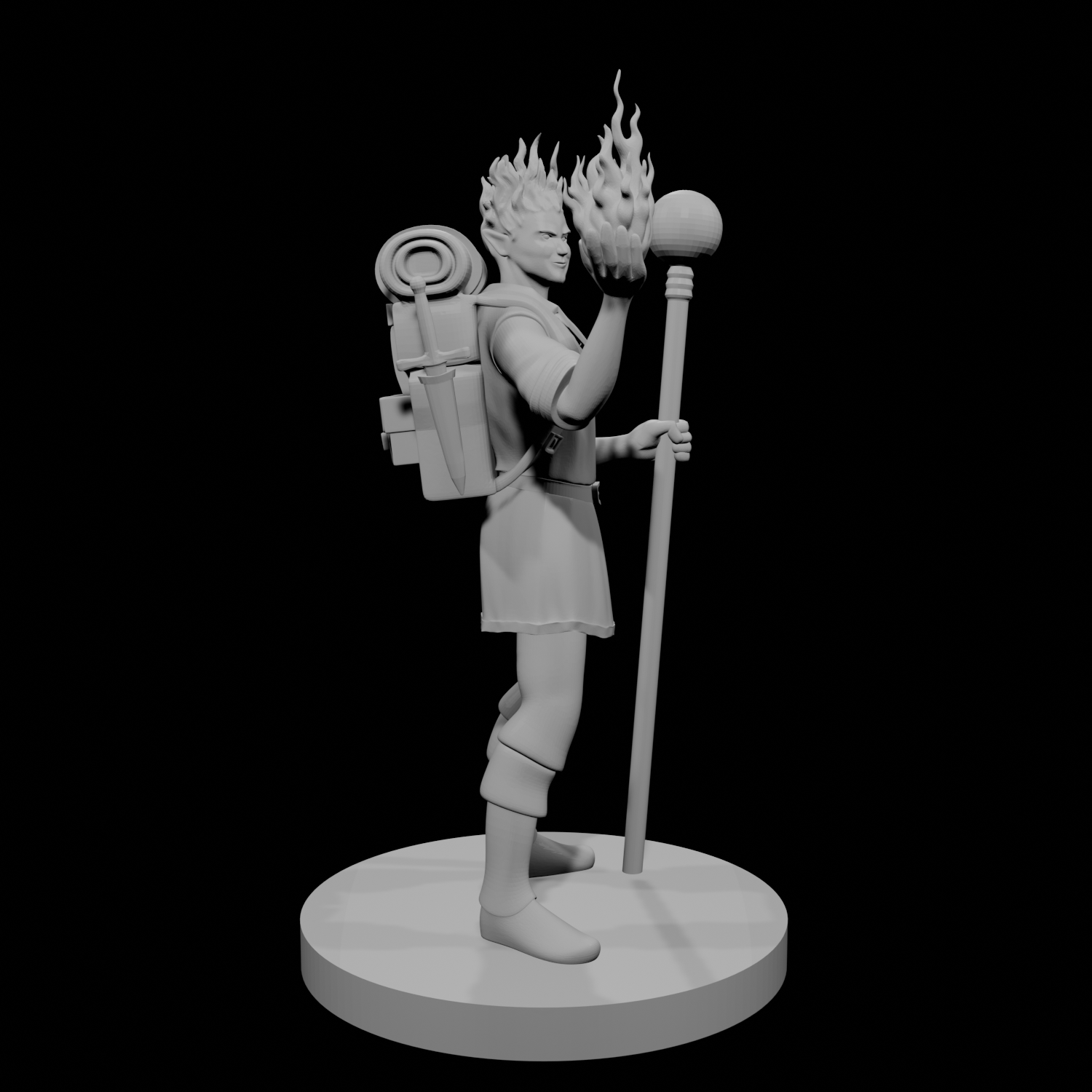 Fire Sorcerer Male