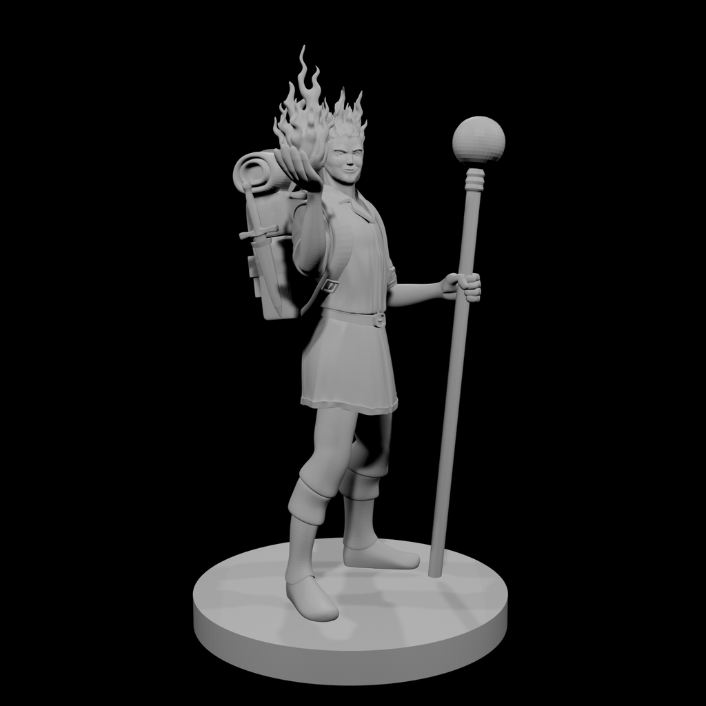 Fire Sorcerer Male