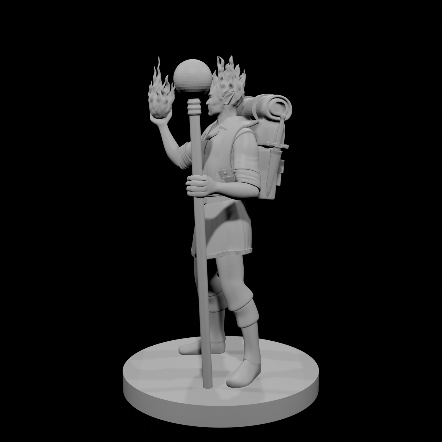 Fire Sorcerer Male