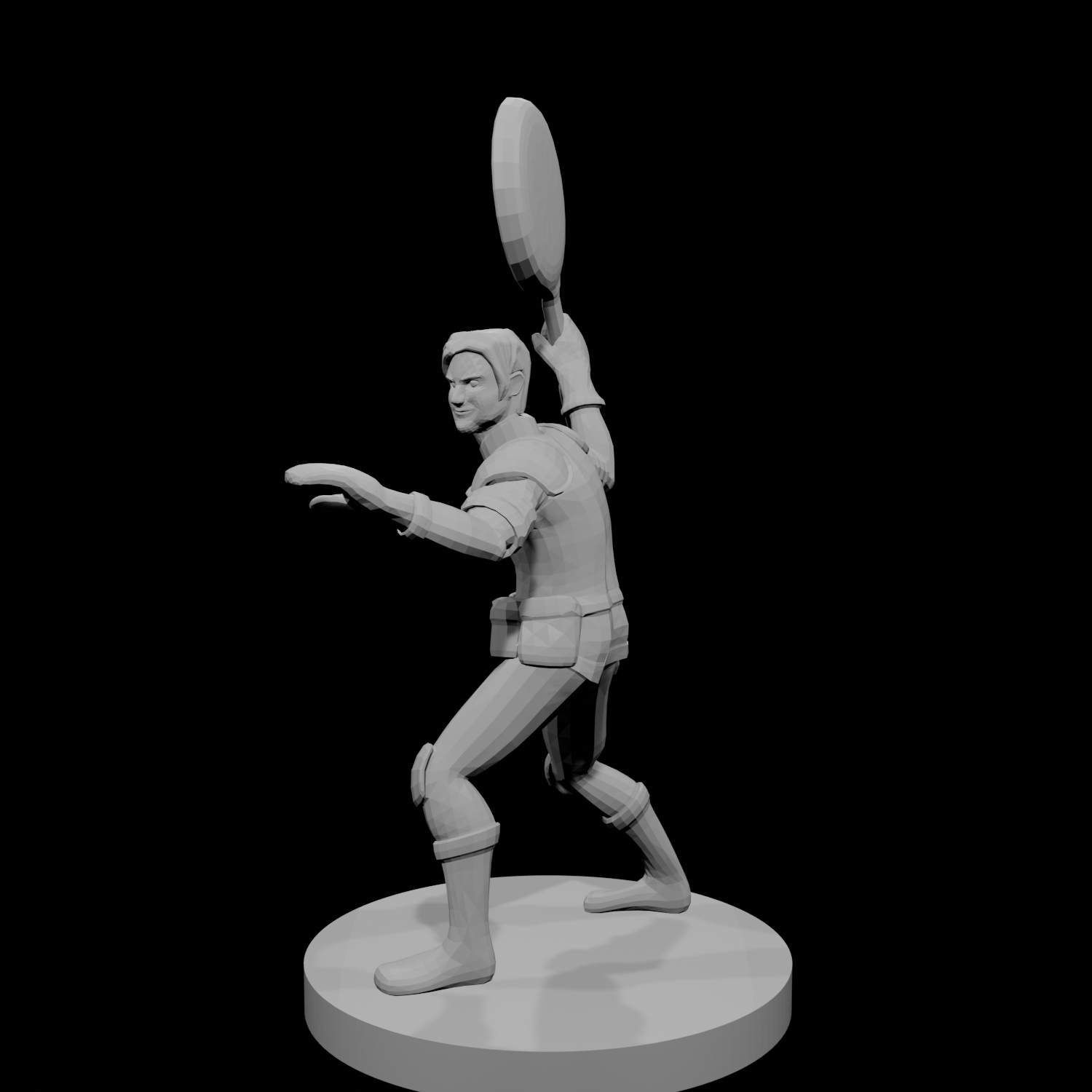 Combattant à la Poêle