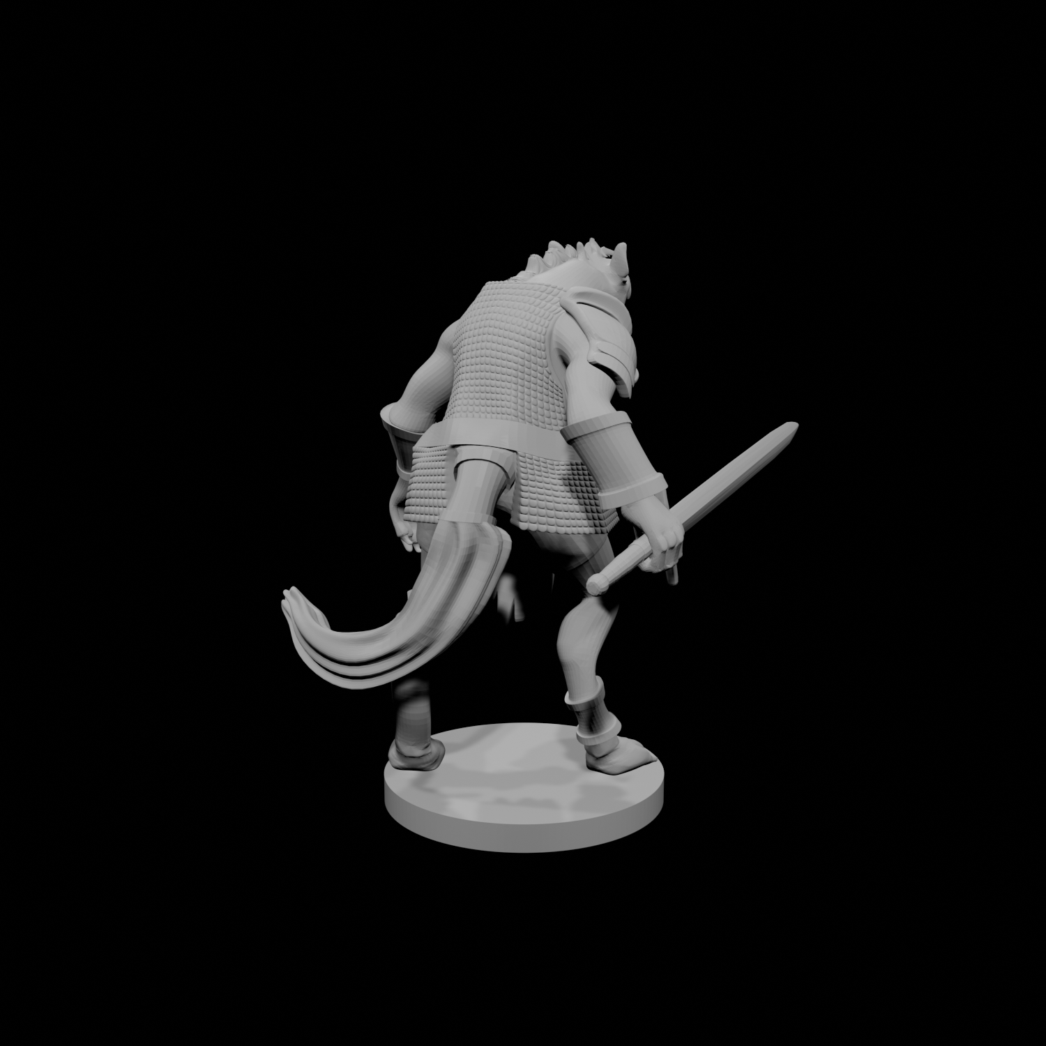 Gnoll Female Fighter