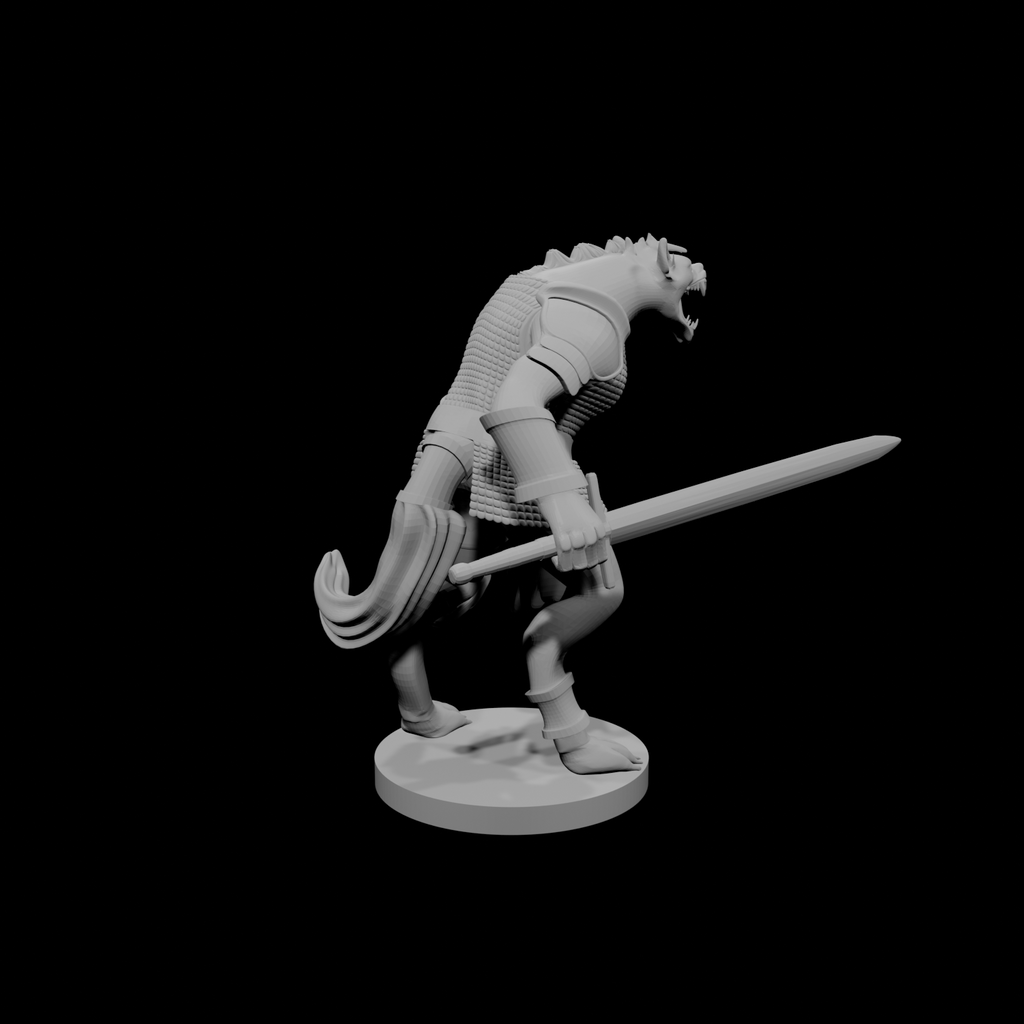 Gnoll Female Fighter