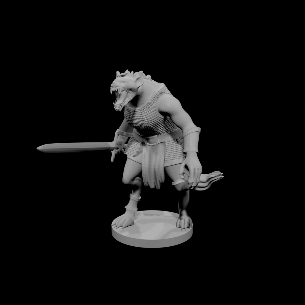 Gnoll Female Fighter