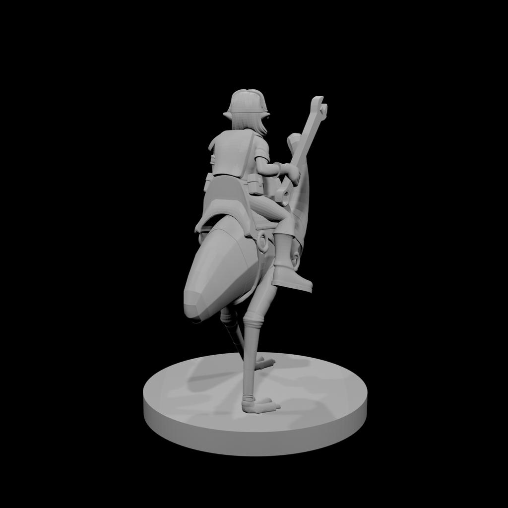 Gnome Artificer with Emu Iron Defender