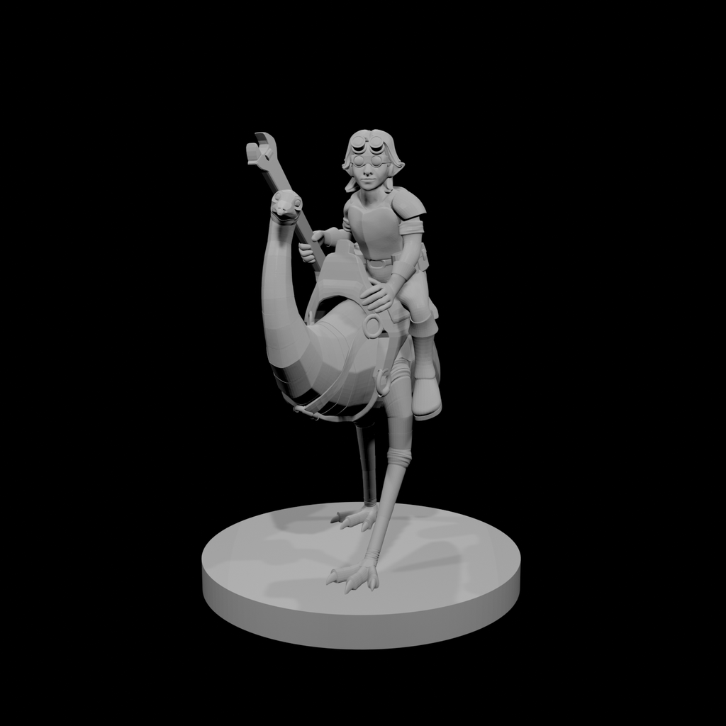 Gnome Artificer with Emu Iron Defender
