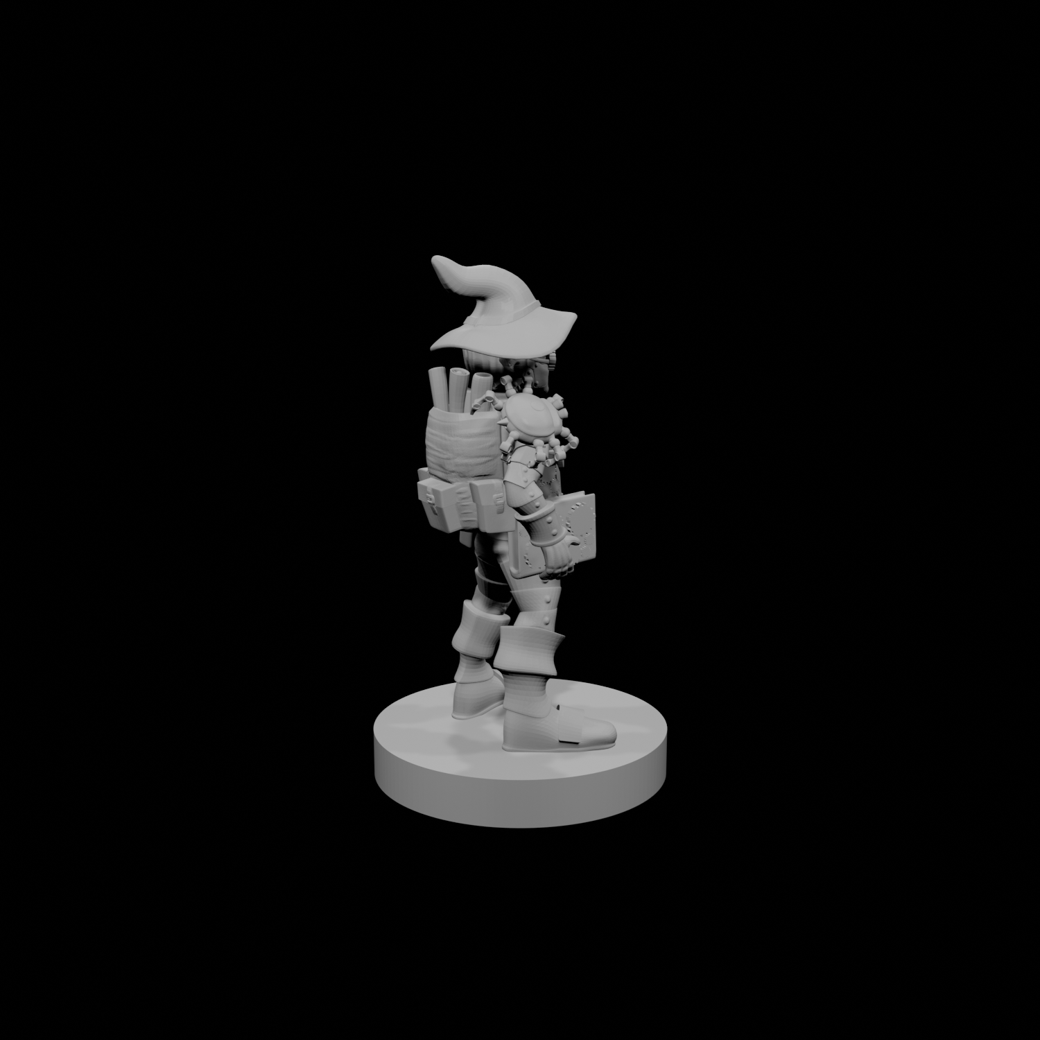 Gnome Clockwork Wizard