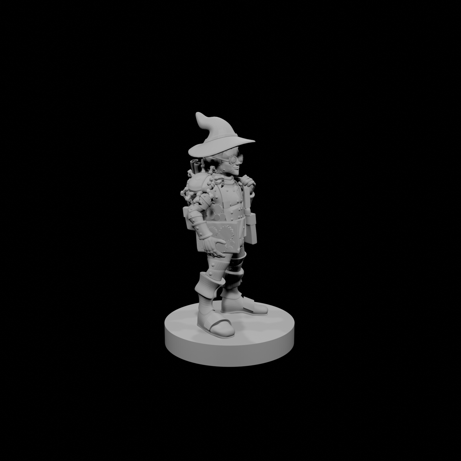 Gnome Clockwork Wizard