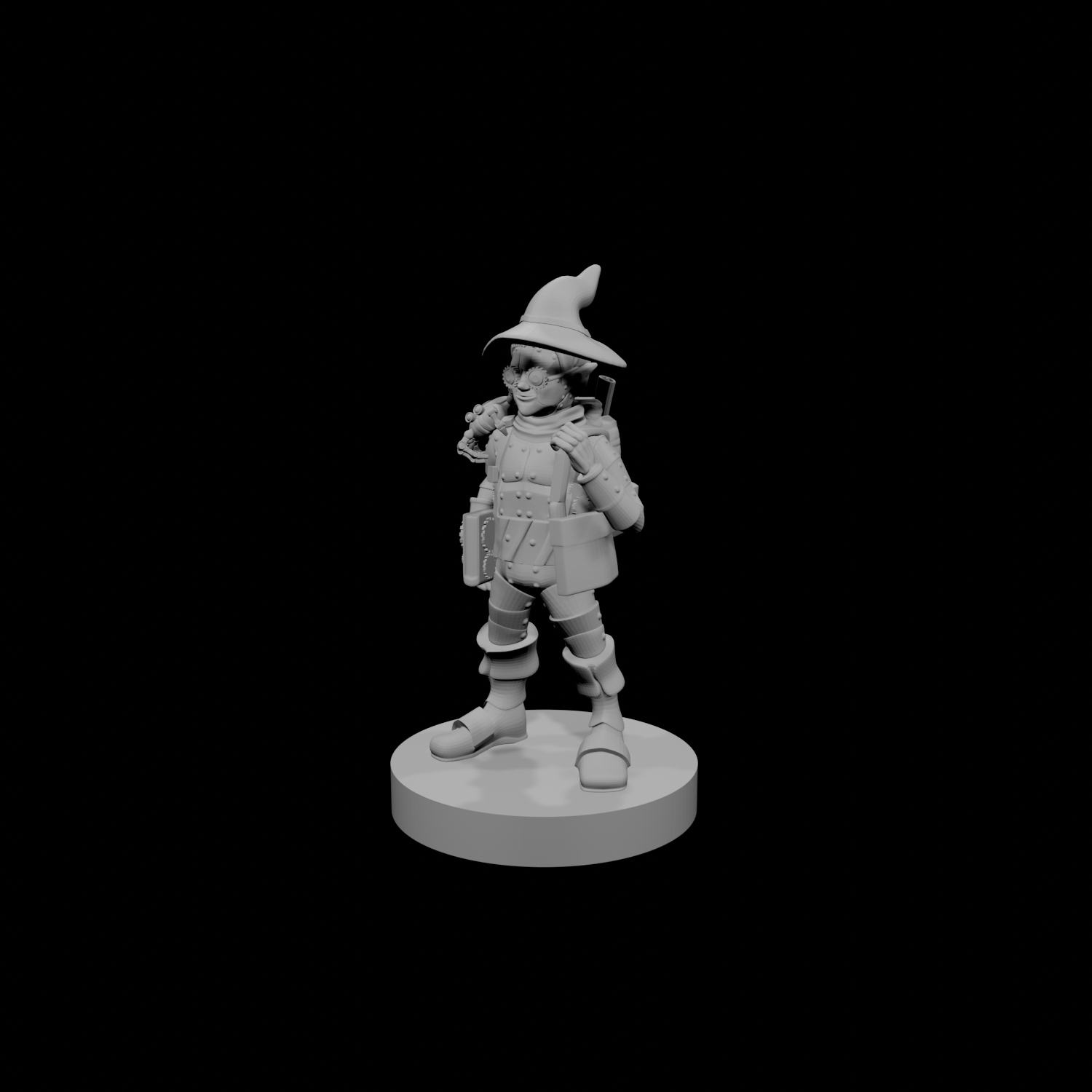 Gnome Clockwork Wizard