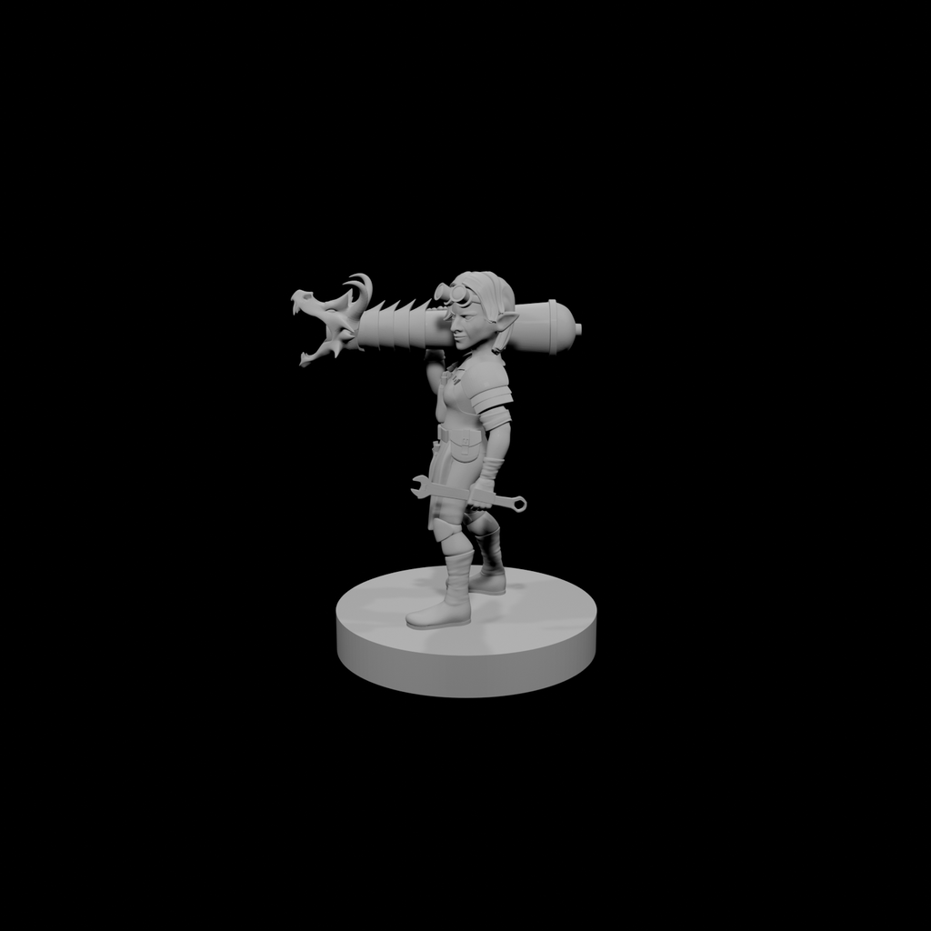 Gnome Female Artillerist Artificer