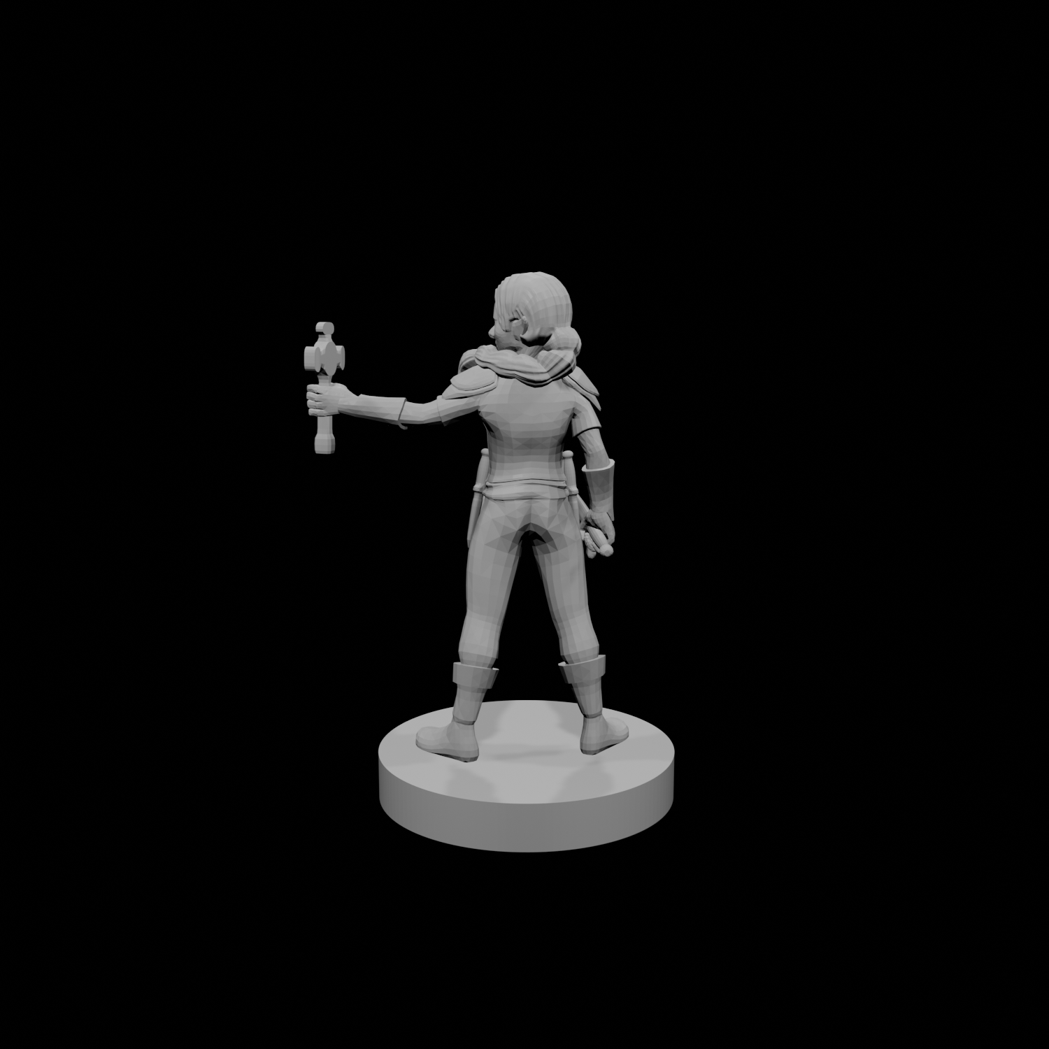 Gnome Female Cleric with Holy Symbol