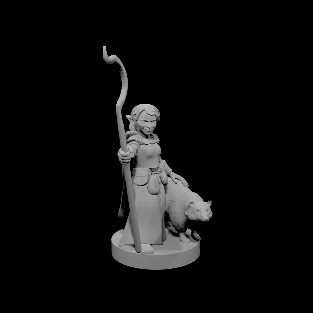 Gnome Female Druid