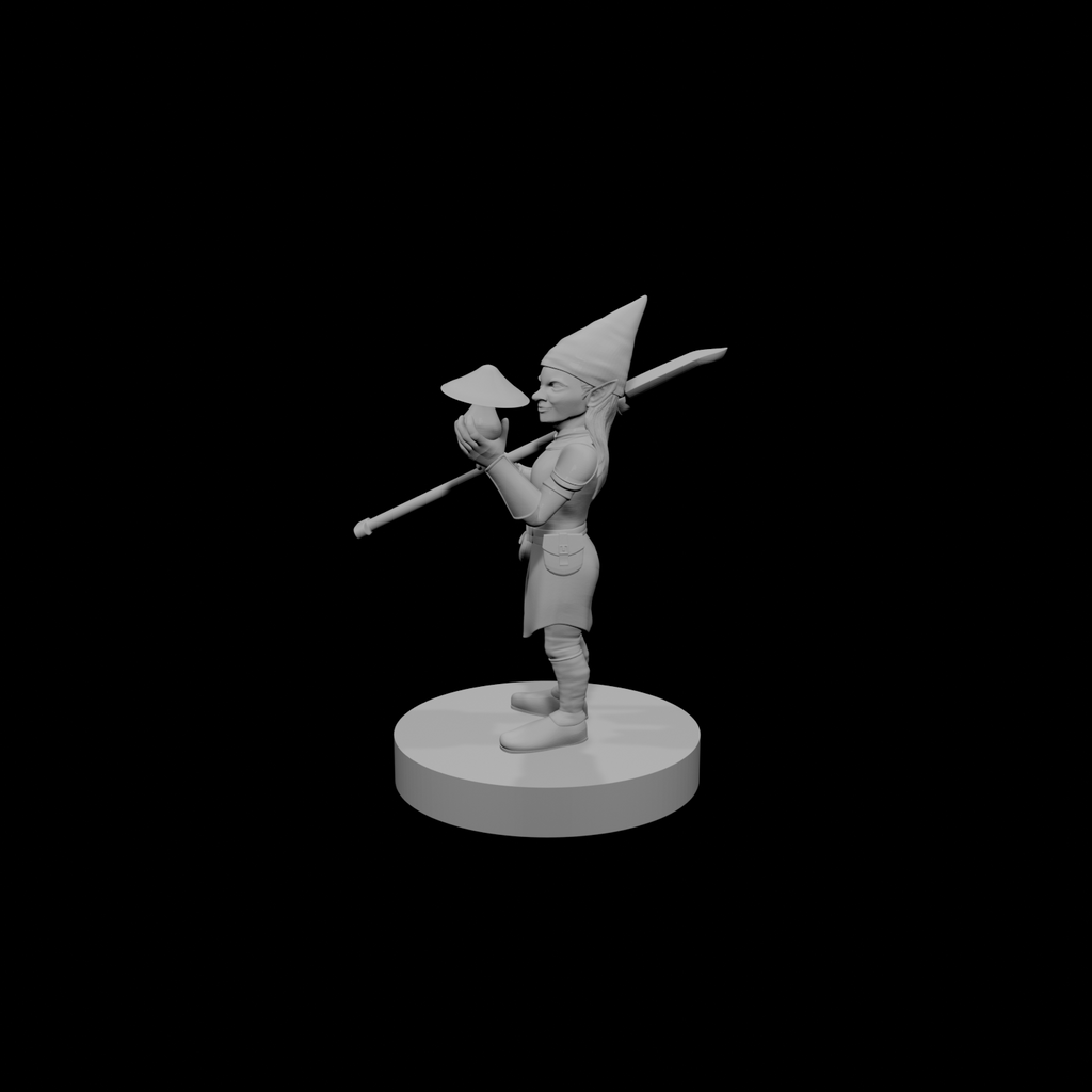 Gnome Female Grave Cleric