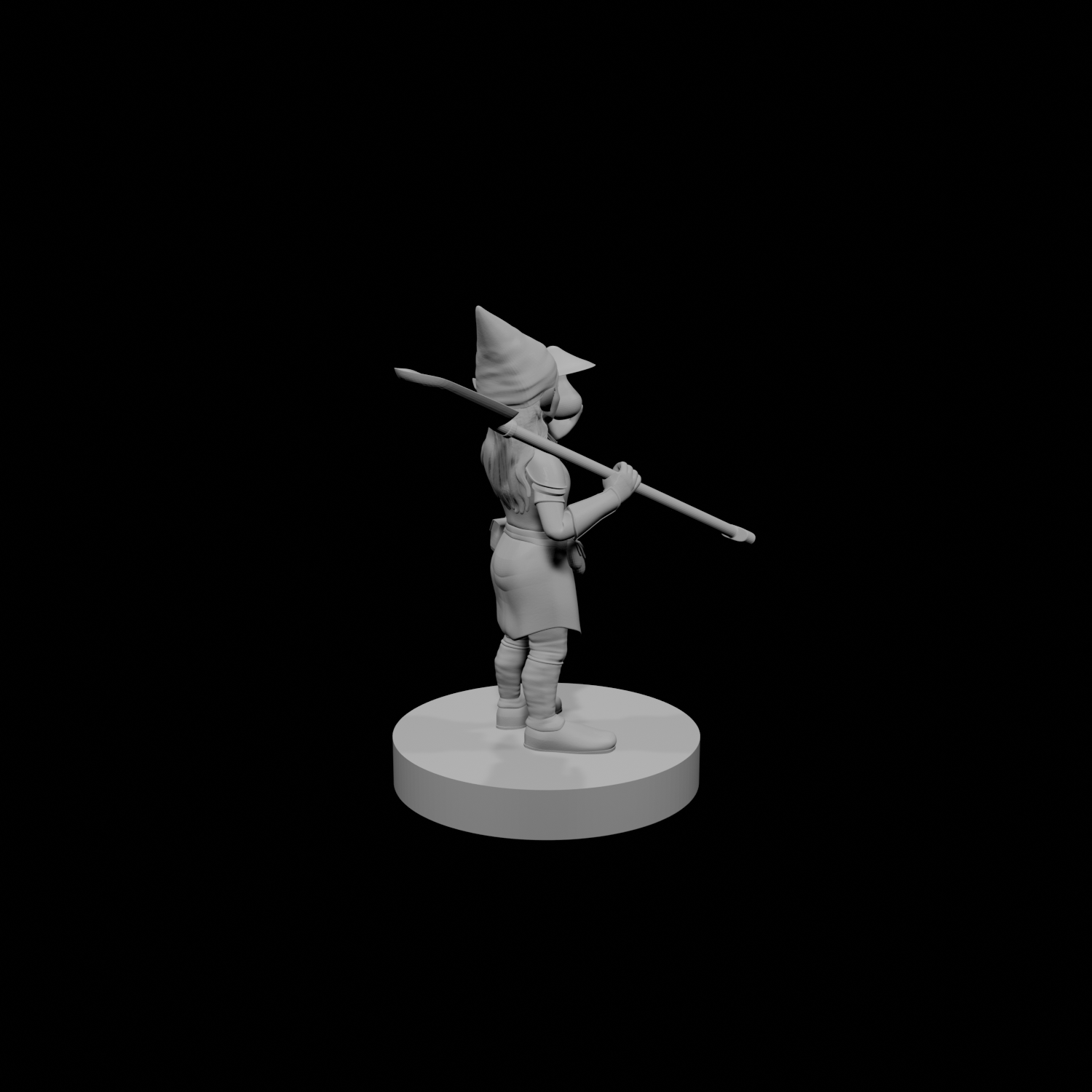 Gnome Female Grave Cleric