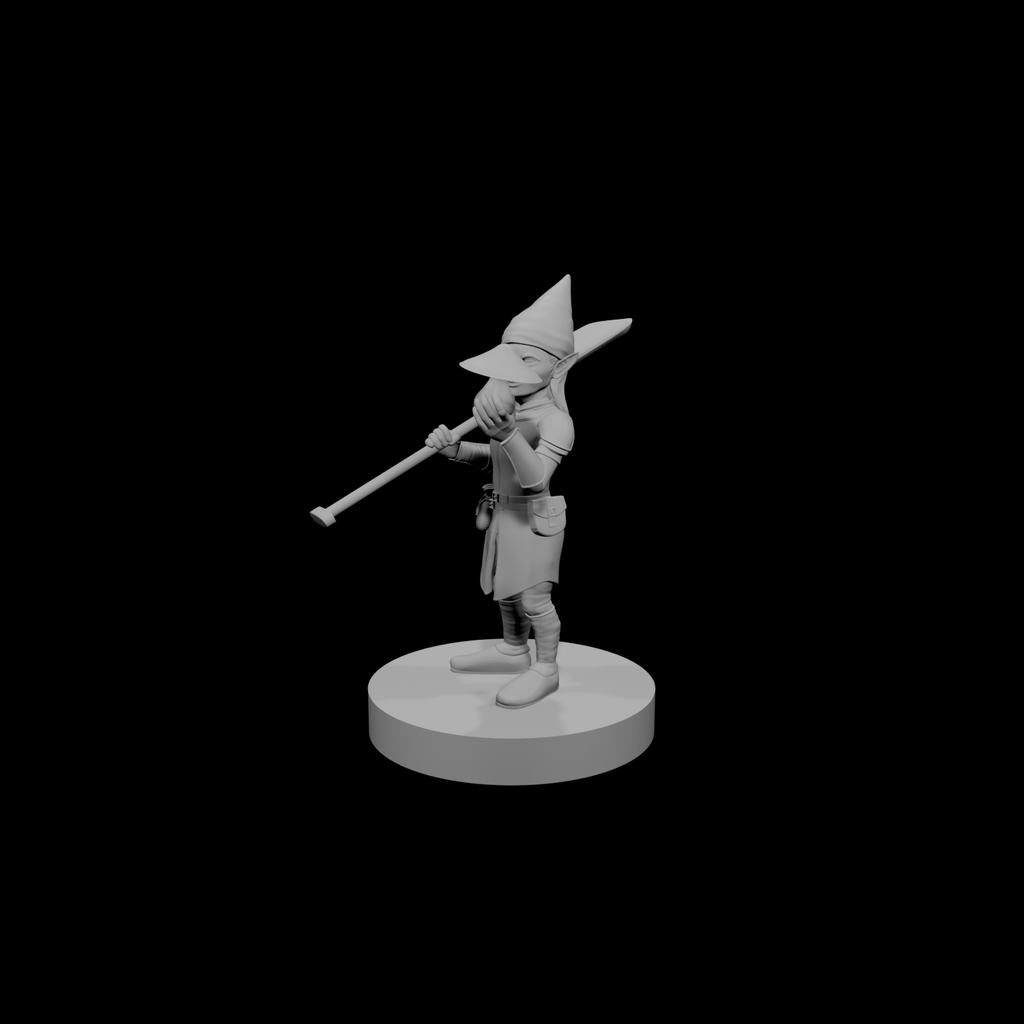 Gnome Female Grave Cleric