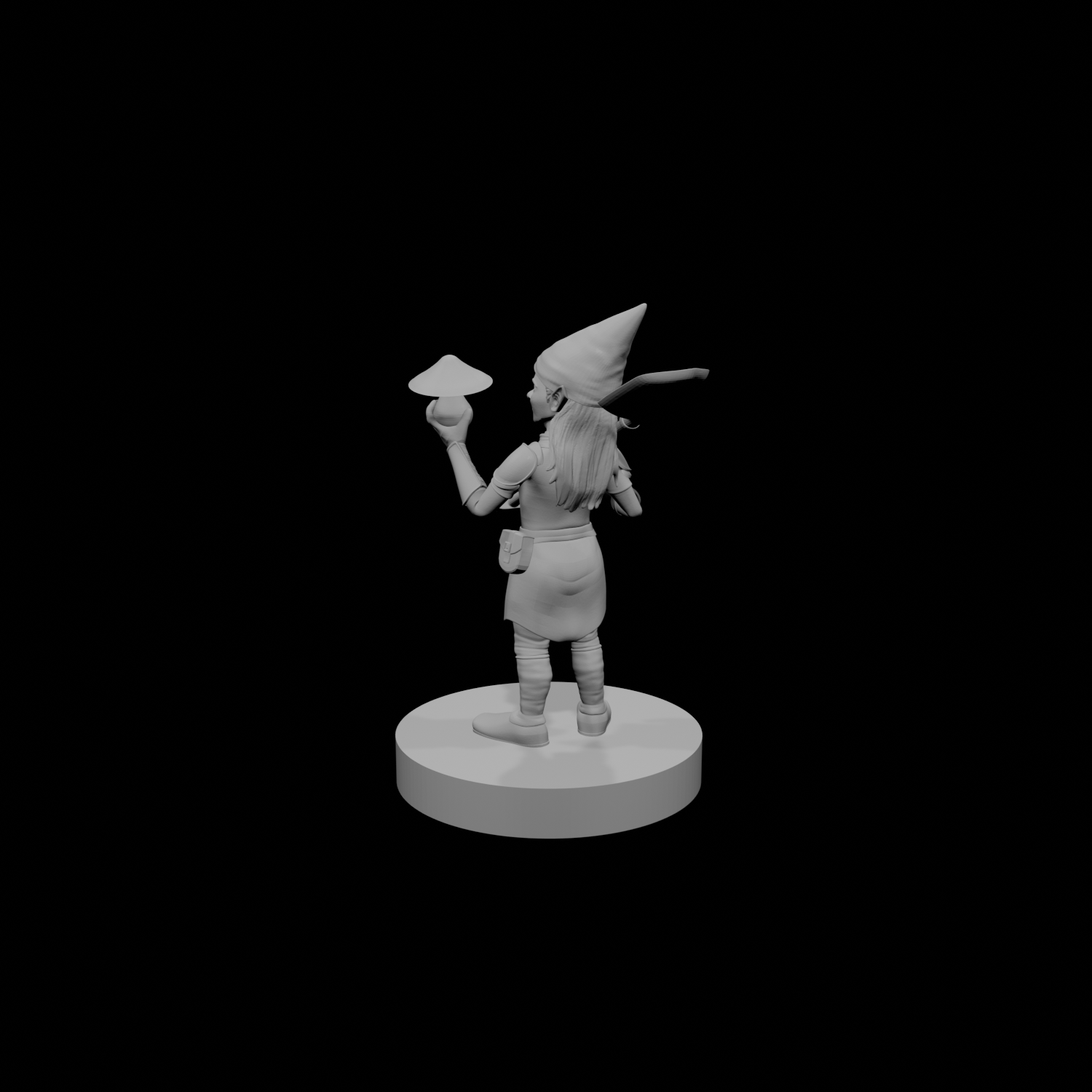 Gnome Female Grave Cleric