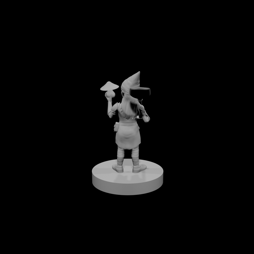Gnome Female Grave Cleric