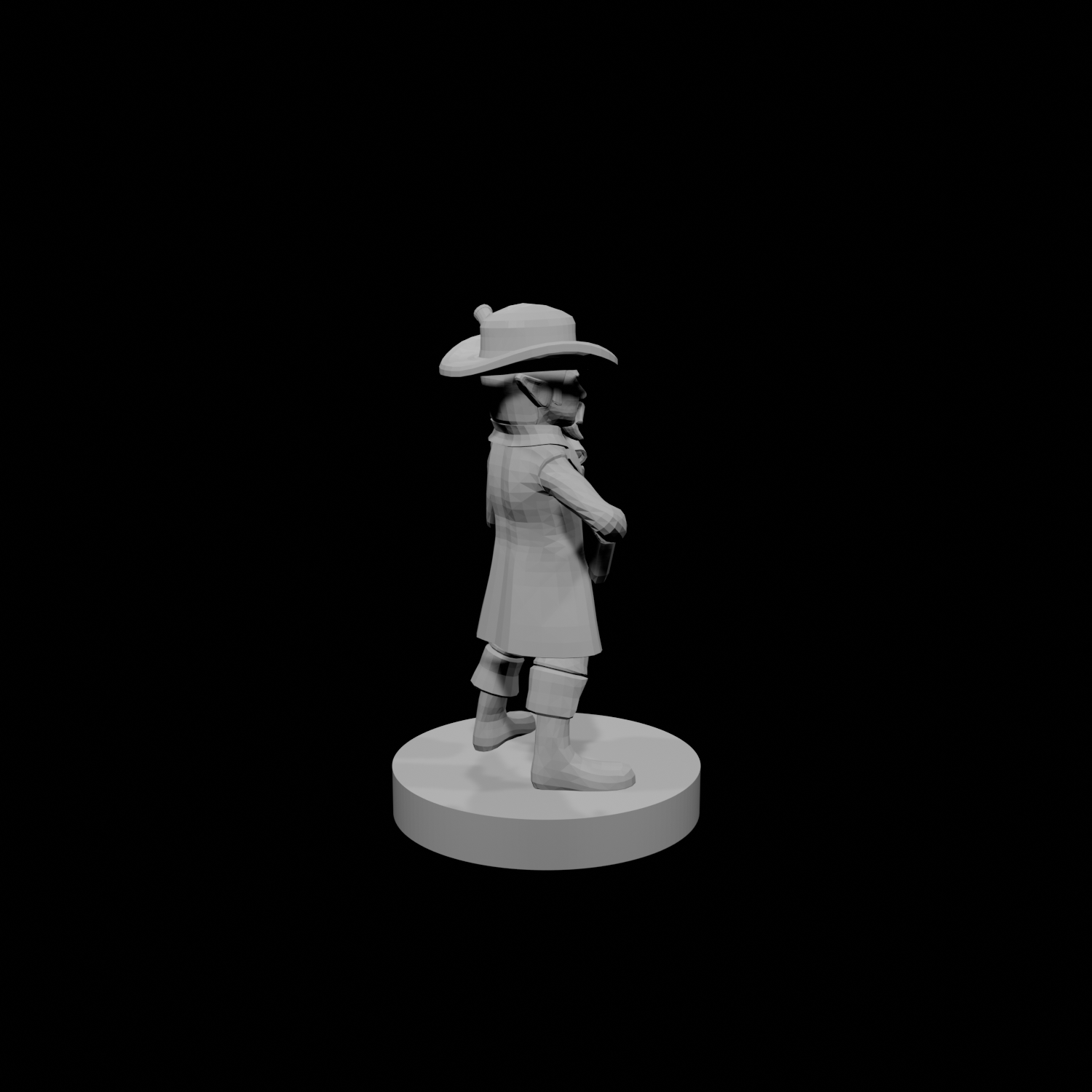 Gnome Gunslinger with Long Rifle