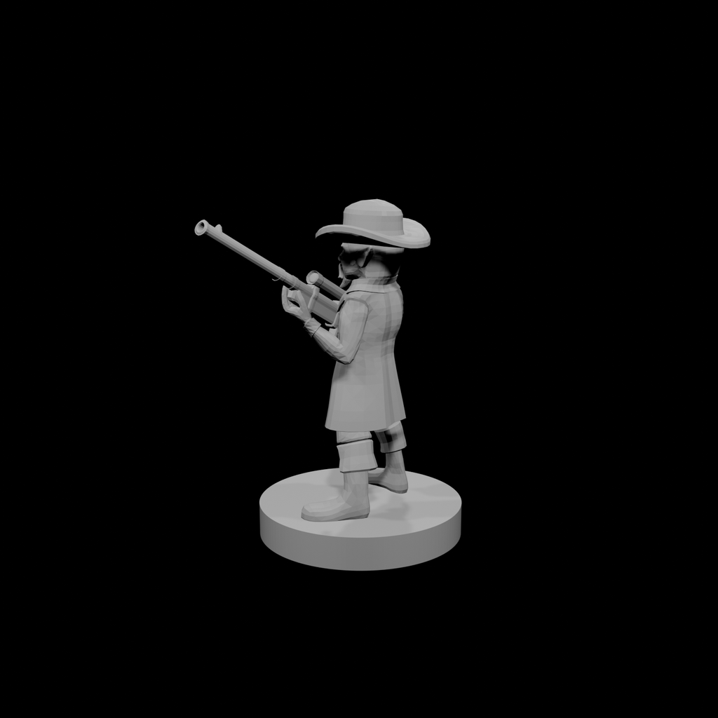 Gnome Gunslinger with Long Rifle