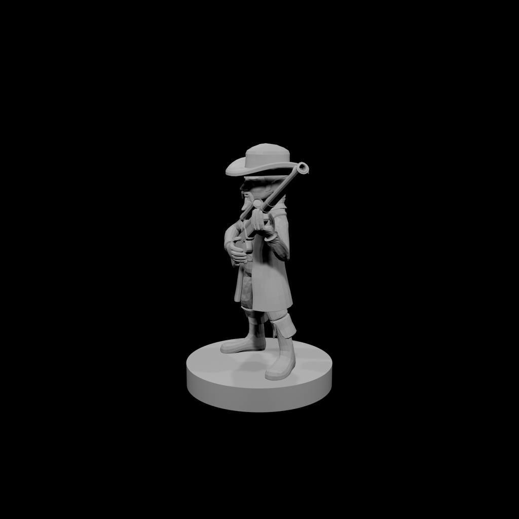 Gnome Gunslinger with Long Rifle