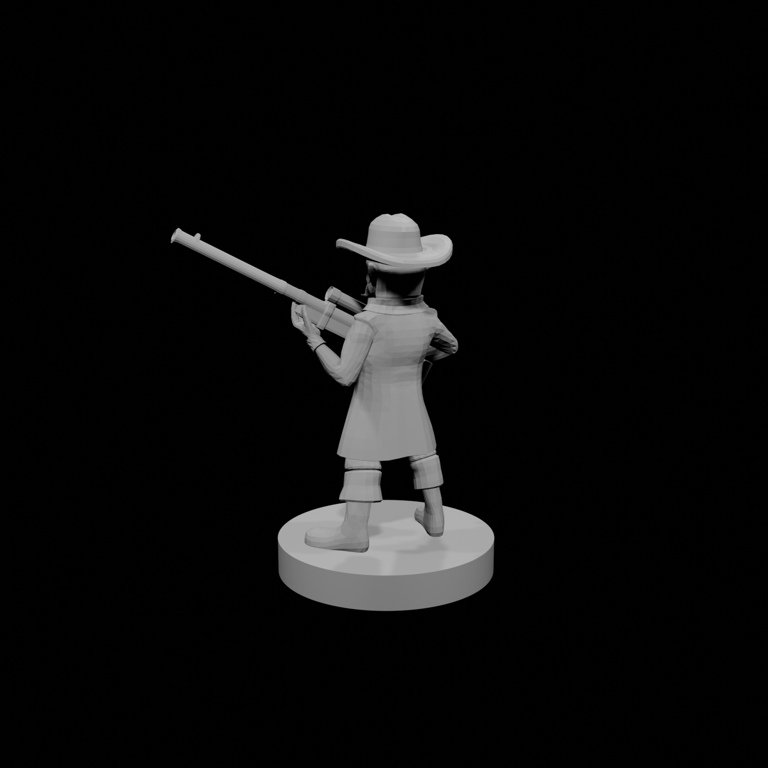 Gnome Gunslinger with Long Rifle