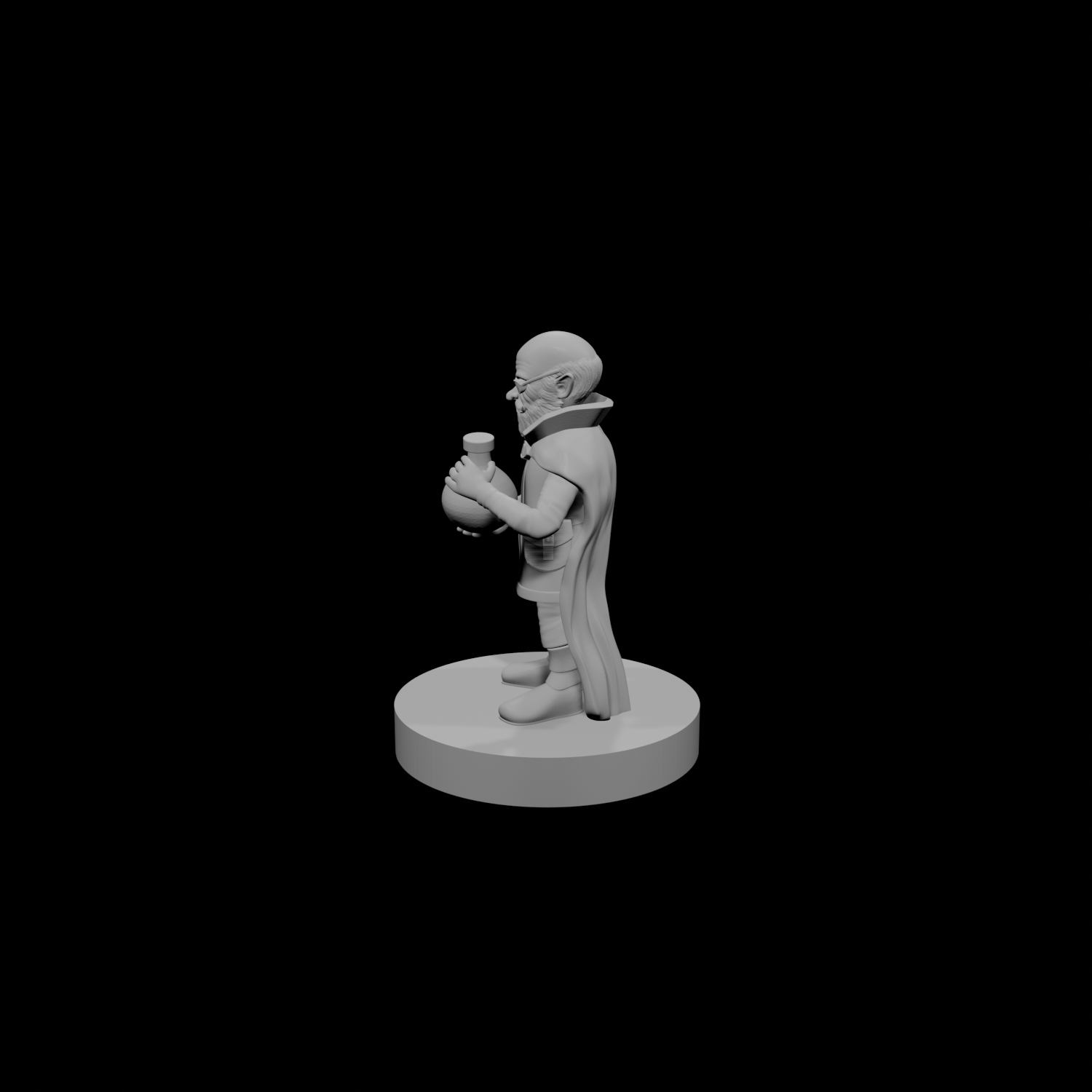 Gnome Male Alchemist Artificer Old