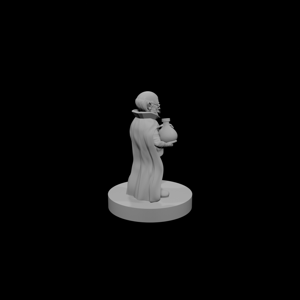 Gnome Male Alchemist Artificer Old