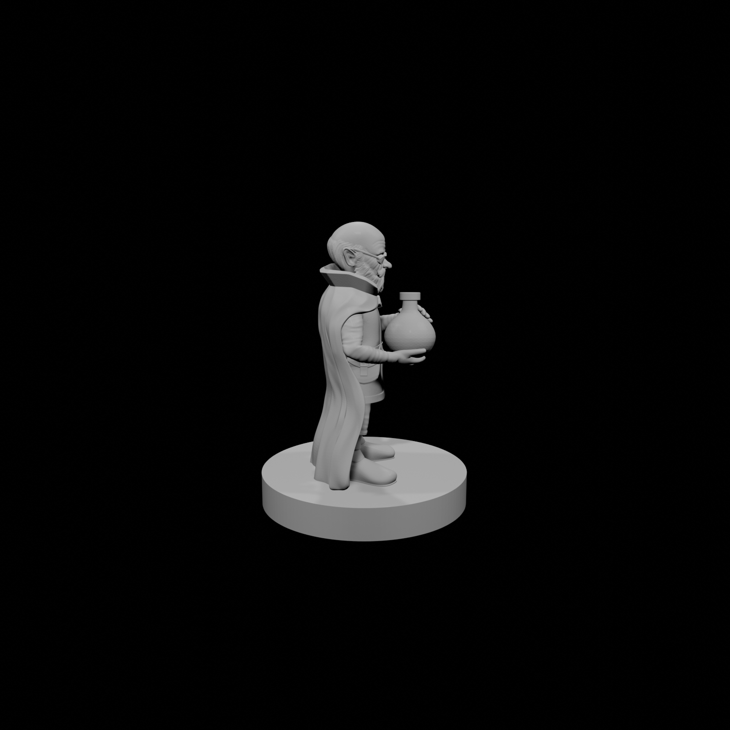 Gnome Male Alchemist Artificer Old