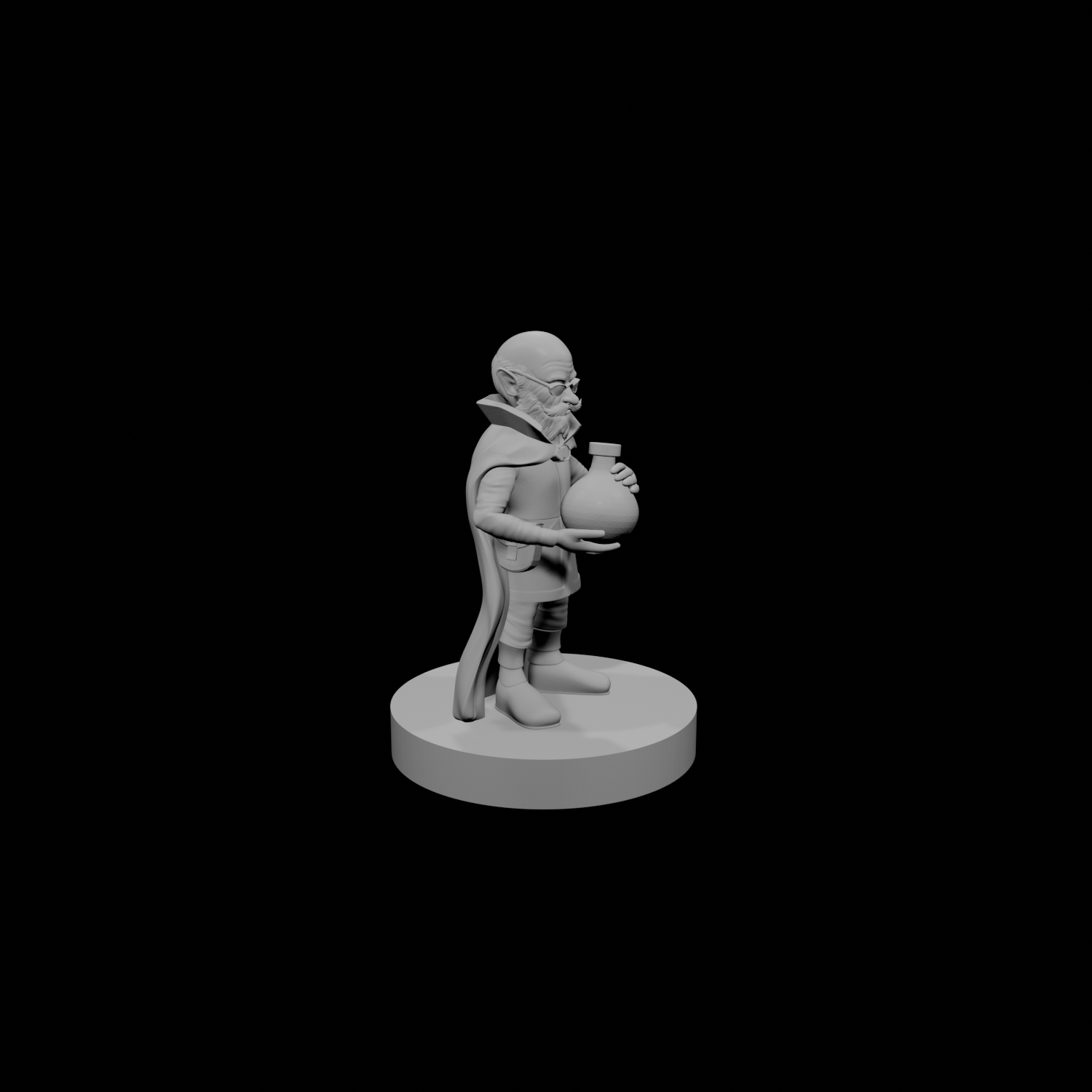 Gnome Male Alchemist Artificer Old
