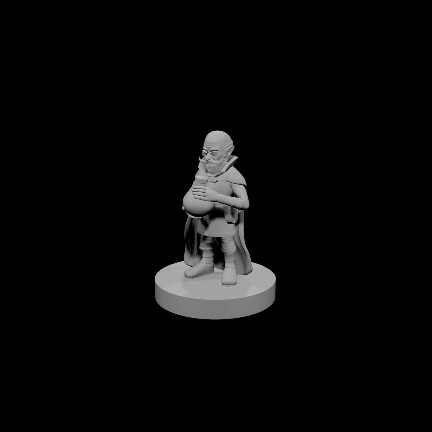 Gnome Male Alchemist Artificer Old