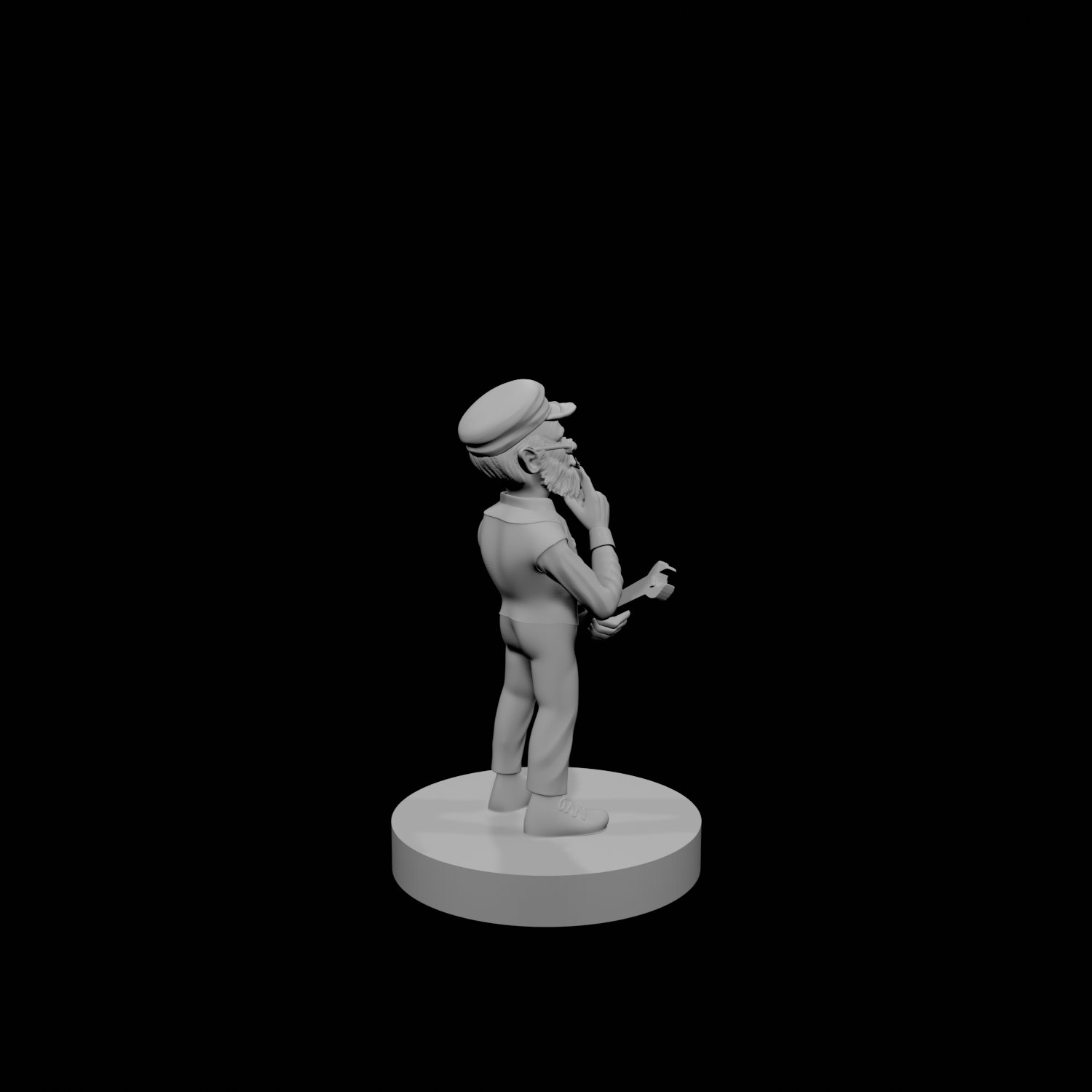Gnome Male Artificer Old and Pondering