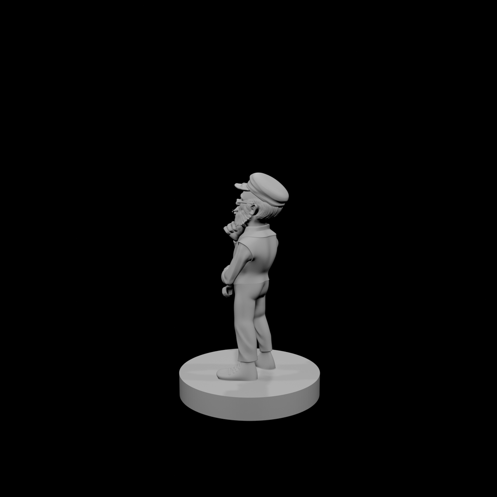Gnome Male Artificer Old and Pondering